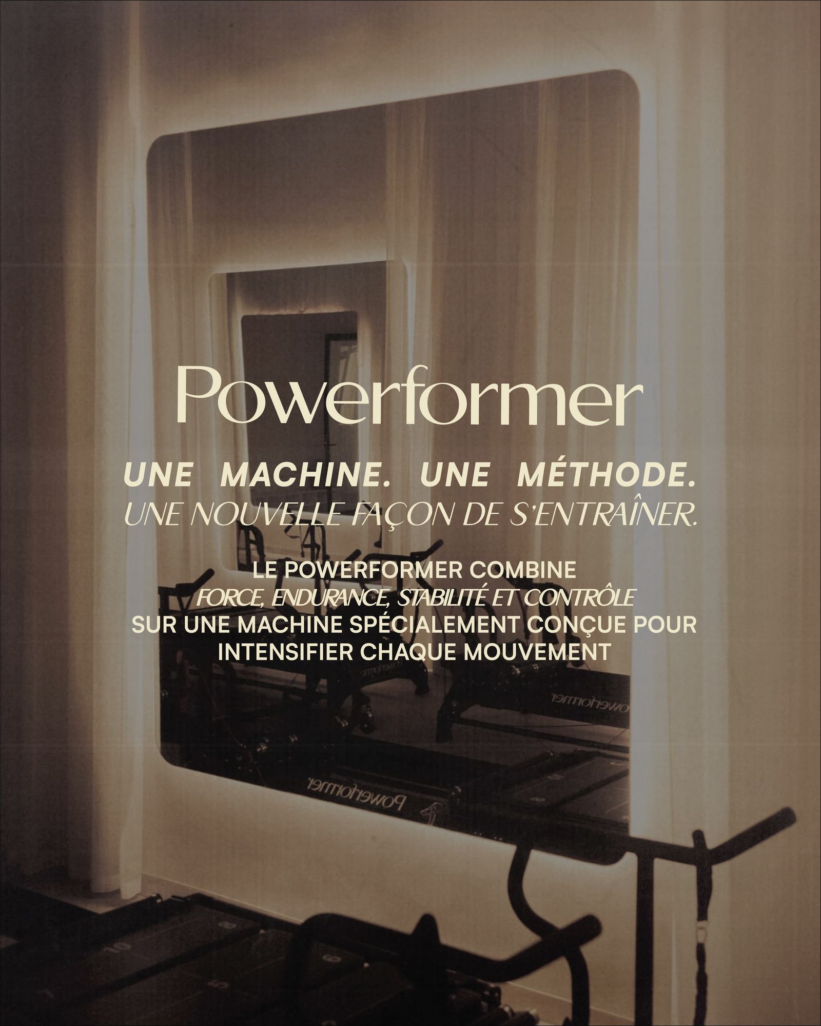 La machine Powerformer au studio